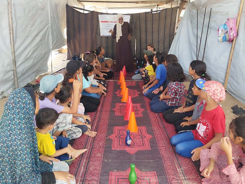 Gaza child safe space