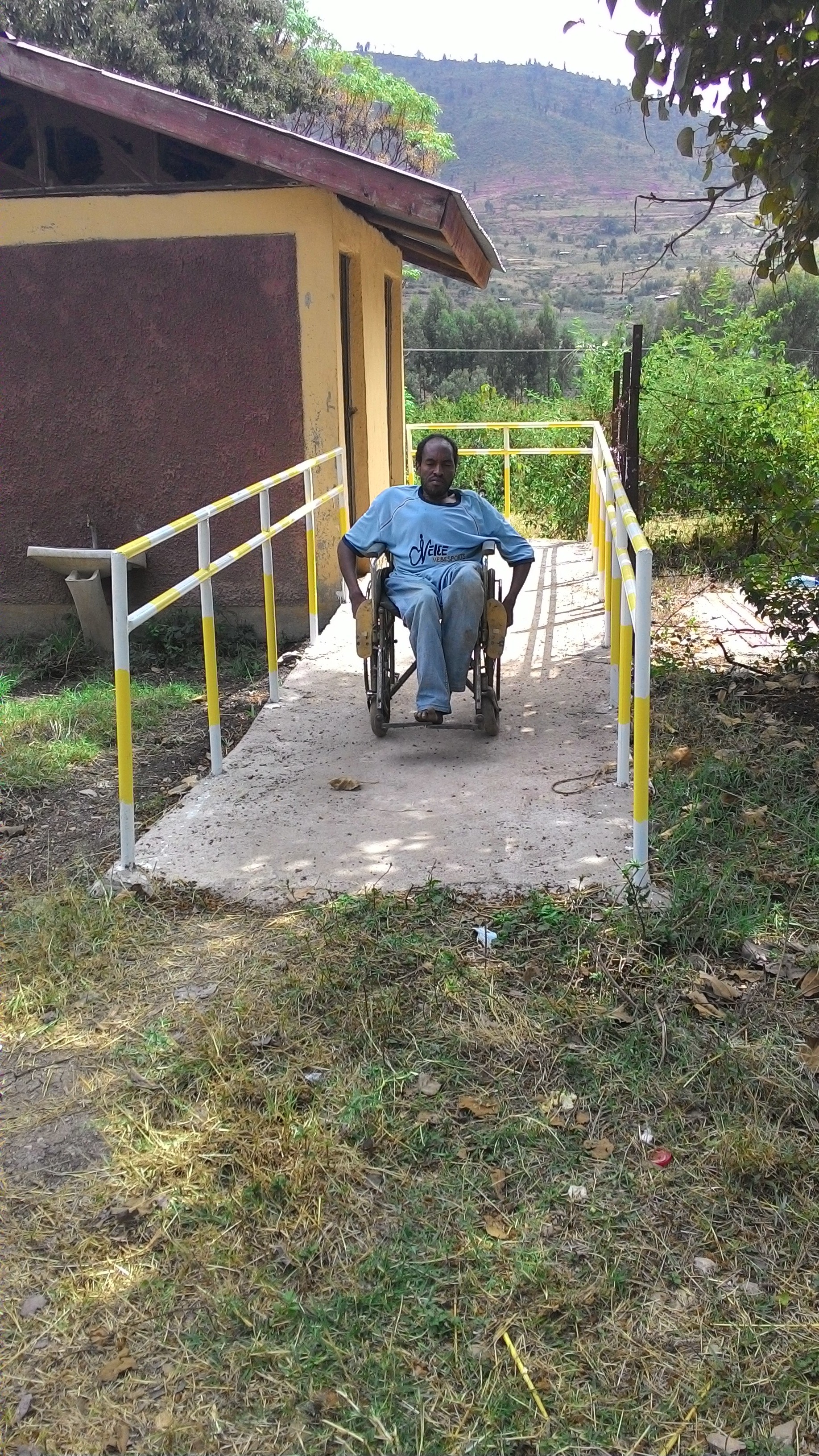 REAAP has improved accessed to government offices for people with disabilities. Photo by Seble Daniel for CRS