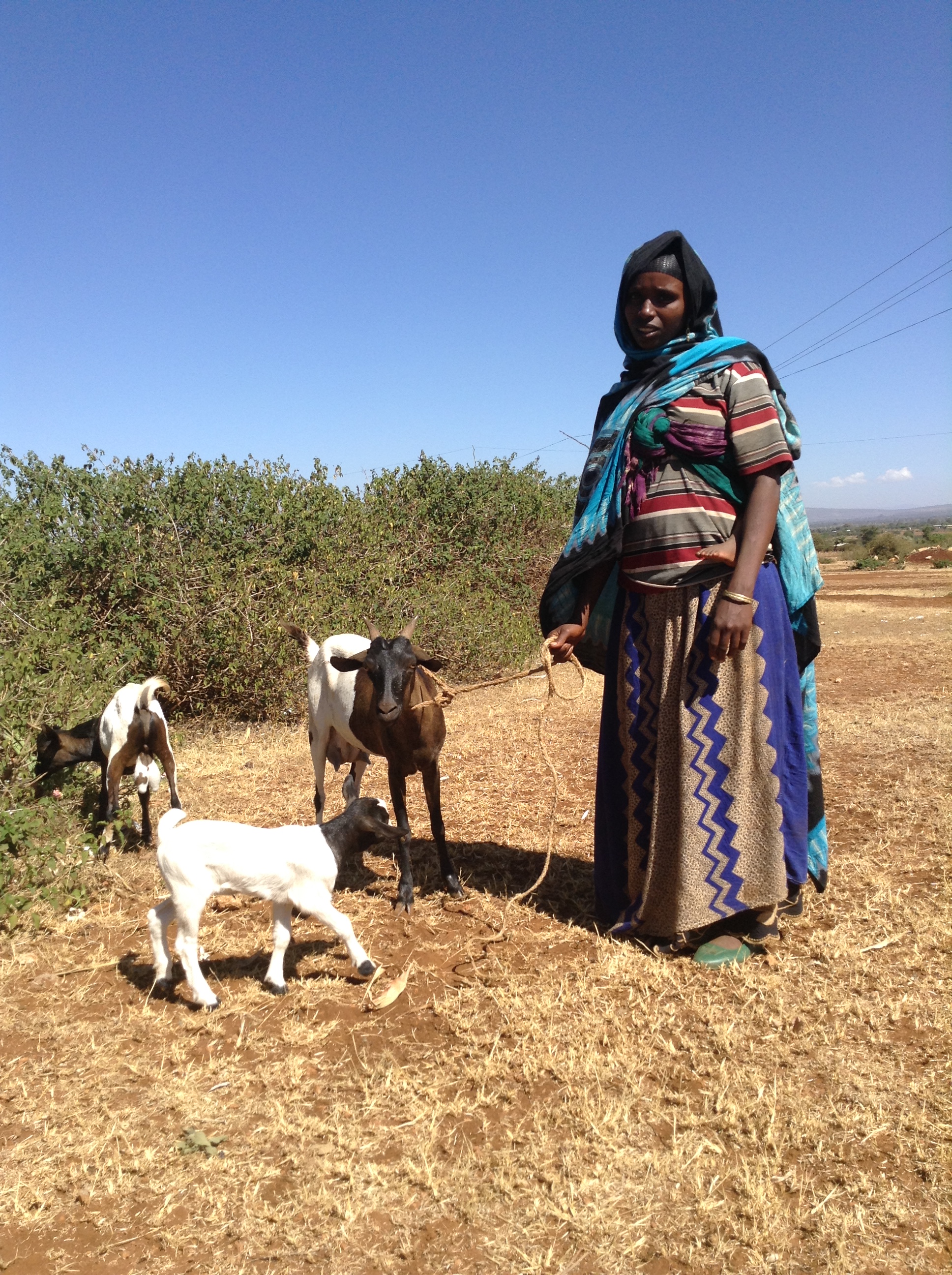 Sada Mohamed says savings and lending groups have helped her feed her family and increased financial stability. Photo by Ketema Kebebew for CRS  