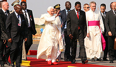 Pope Benedict XVI. Photo by Helen Blakesley/CRS