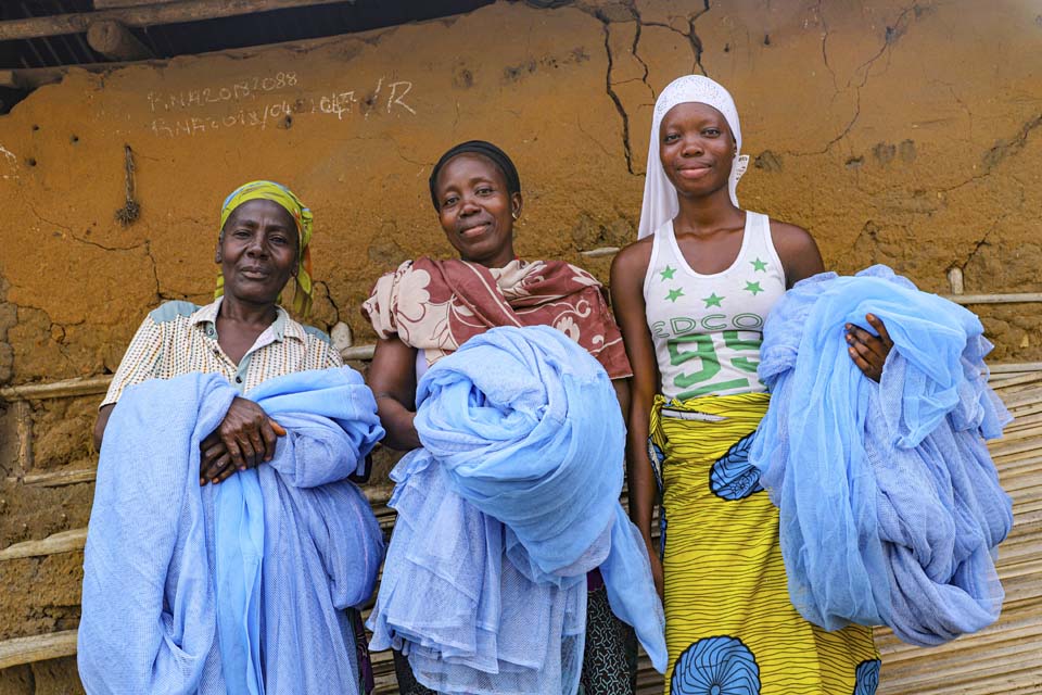 Benin mosquito nets