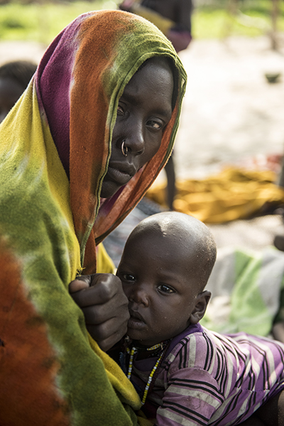 Hadje Malloum fled a Boko Haram attack in Chad and settled in Kaya village, where CRS is helping displaced families and host communities. Photo by Michael Stulman/CRS