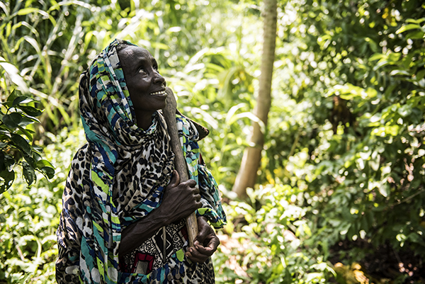 Bay Hassane is from Kaya village, a community hosting people who fled Boko Haram. Photo by Michael Stulman/CRS