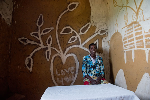 Burundi savings group member