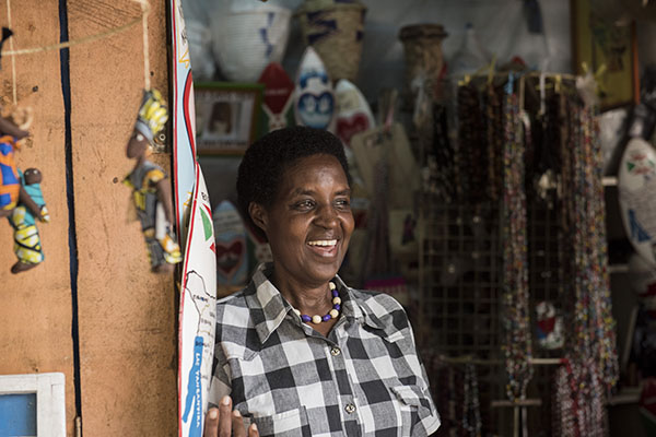 business woman in Burundi