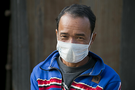 More than just medicine, many tuberculosis patients like Bung require help with their treatment, and CRS makes sure they receive it. Photo by Jennifer Hardy/CRS More than just medicine, many tuberculosis patients like Bung require help with their treatment, and CRS makes sure they receive it. Photo by Jennifer Hardy/CRS