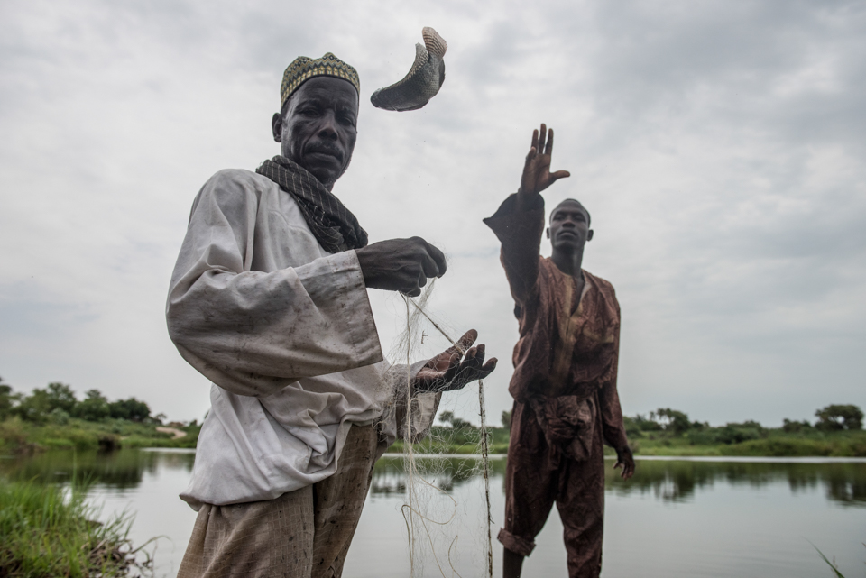 fishermen in Chad