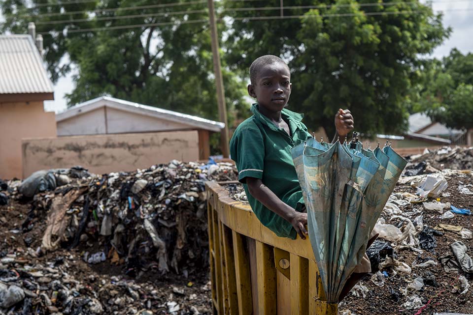 child in Ghana