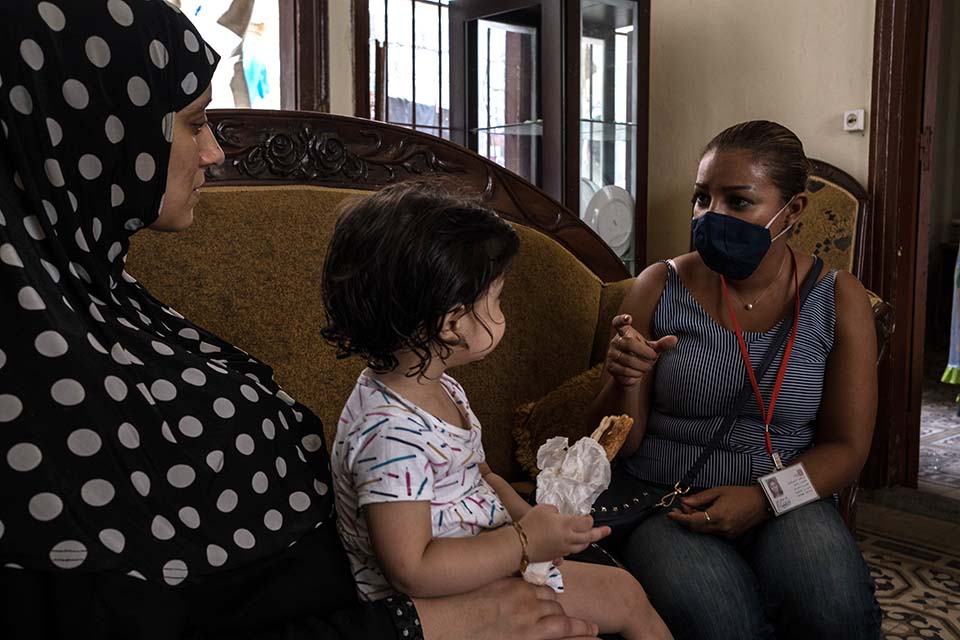 counseling survivors in Beirut