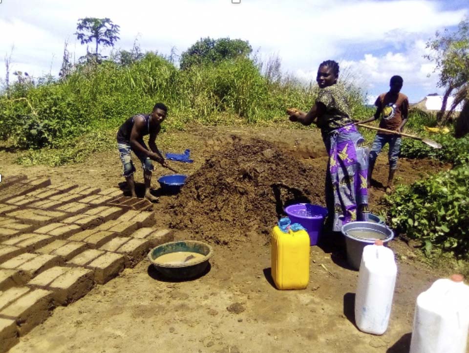 brick making in DRC