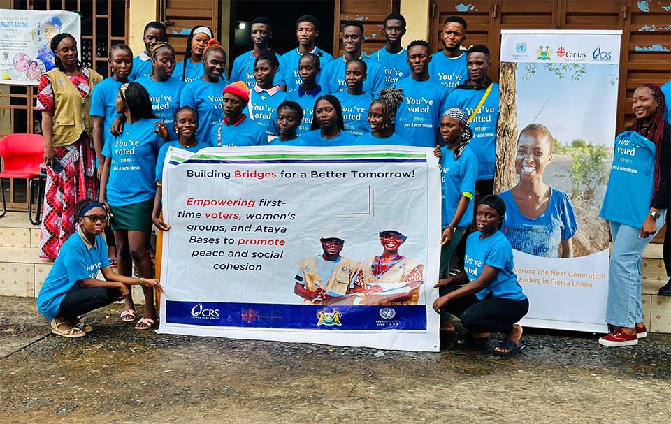 Engaging First Time Voters to Promote Peace and Social Cohesion in Sierra Leone
