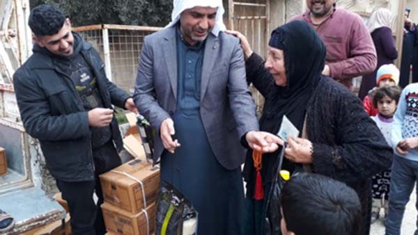 food distribution Iraq