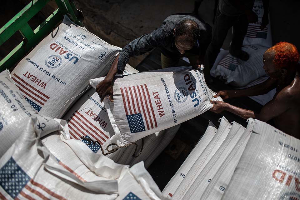 food supplies in Ethiopia