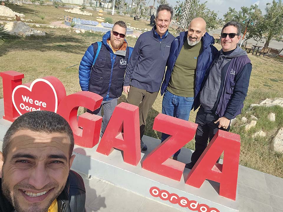 CRS Gaza staff