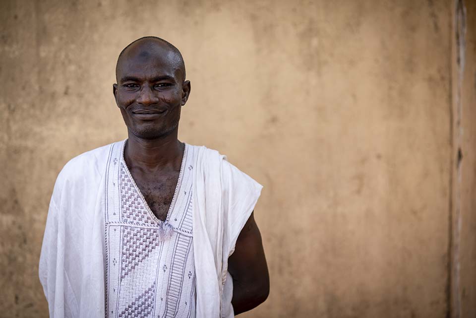 Ghana sanitation worker