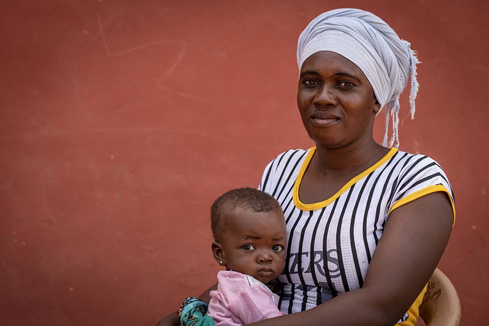 Ghana mother and child