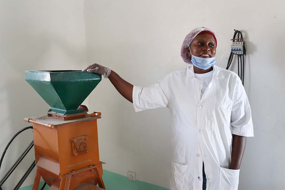 grain processor in Senegal