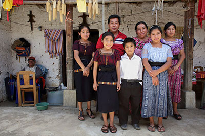 Photo by Silverlight for CRS With the help of a CRS project, Miguel Angel Lopez Chan and his family see the value of educating their children, who previously skipped school to work in the family's business in Guatemala. Photo by Silverlight for CRS