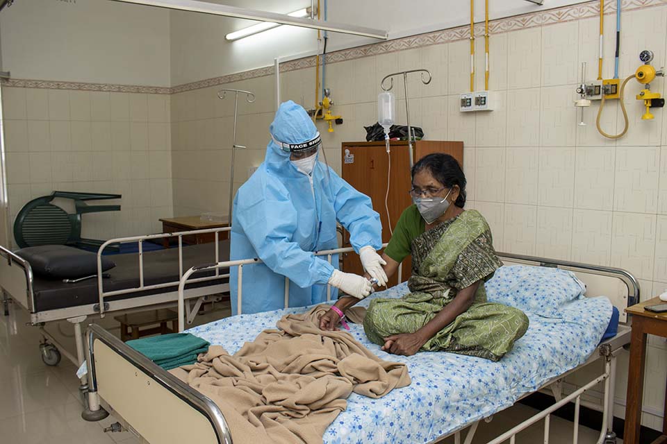 health care provider and patient in India