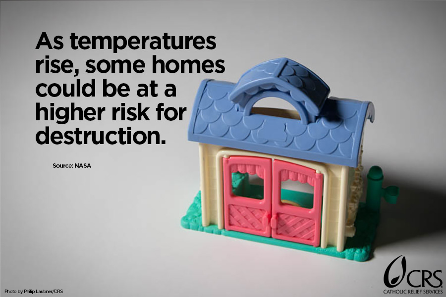 As temperatures rise, some homes could be at risk for destruction.