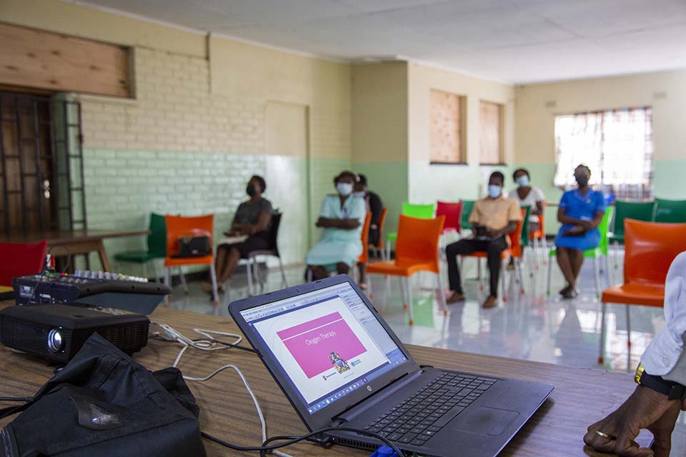 hospital staff training in Malawi