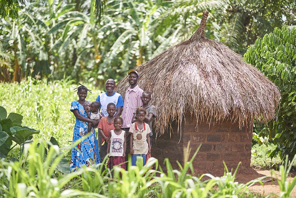 hygenic latrine in DR Congo