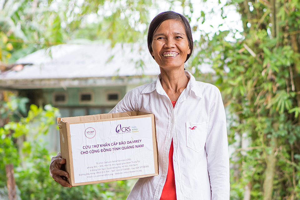 hygiene kit recipient in Vietnam
