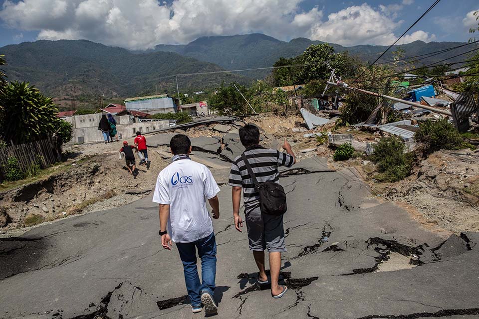 Indonesia quake damage