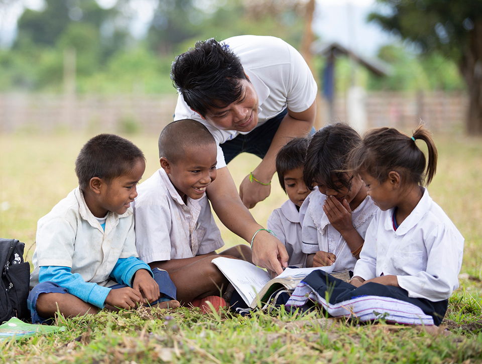 Laos teacher