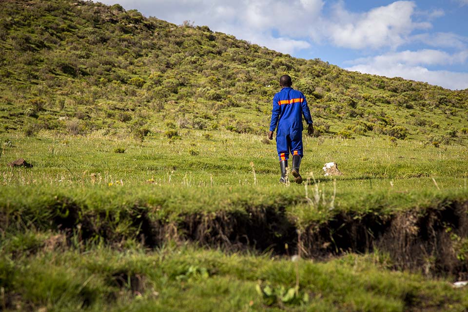 Lesotho watershed inspection