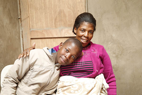 motehr and child in Lesotho