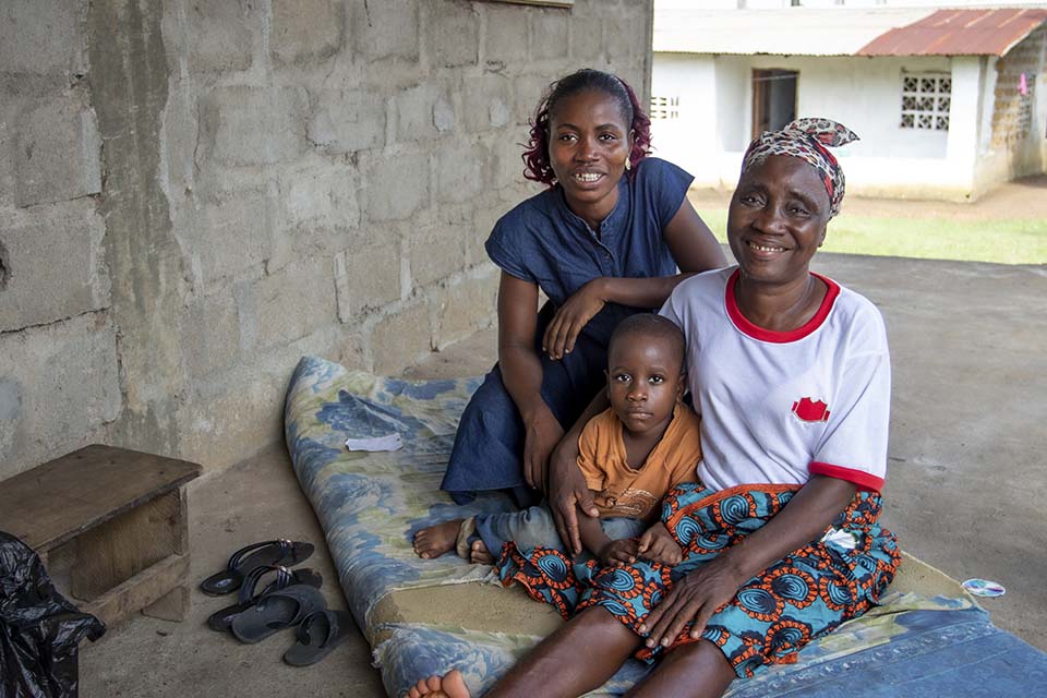 Liberian family