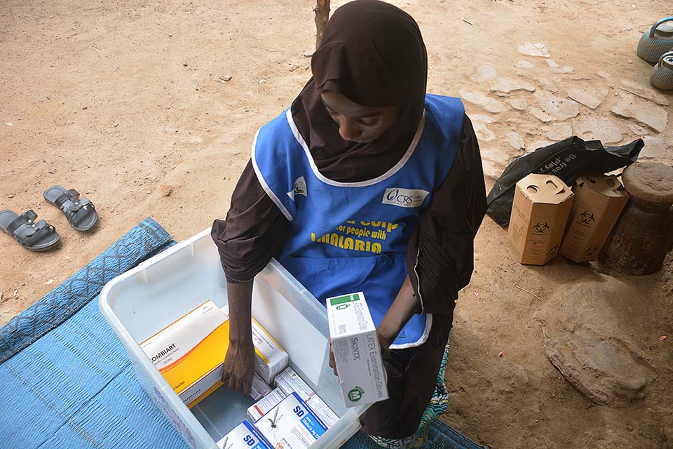 Nigeria malaria test kit