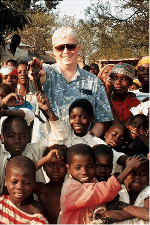 Michael Wiest in Rwanda