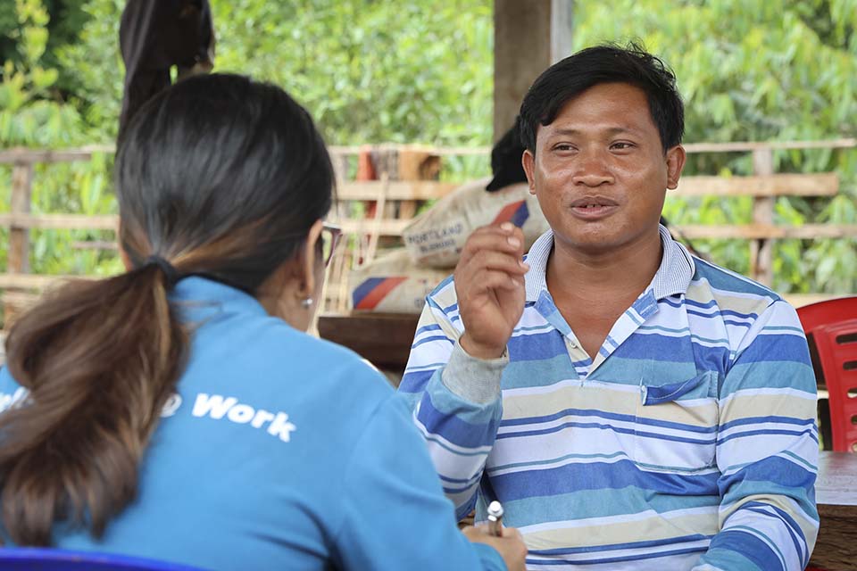 mobile malaria worker in Cambodia