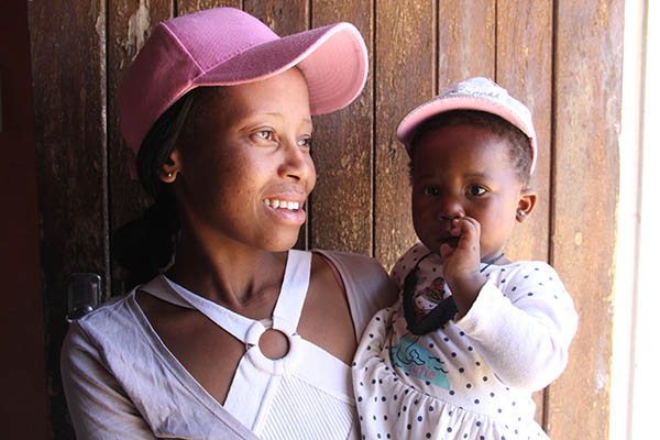 motehr and child in Lesotho