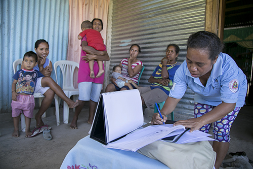 mothers and children in timor leste