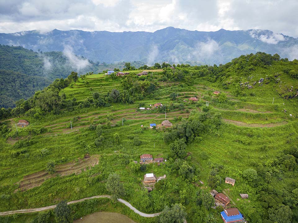 Nepal countryside 