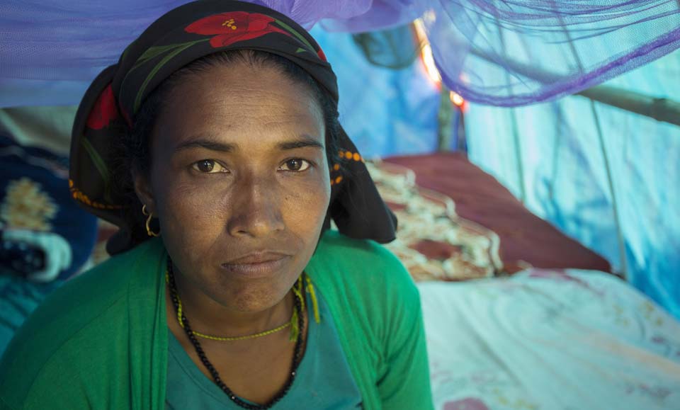 Nepal earthquake survivor