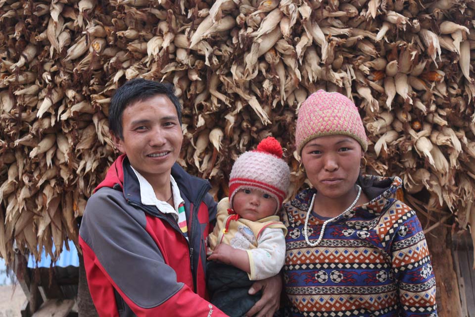 Nepal family