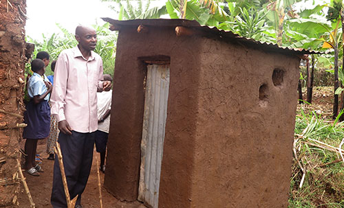 Rwanda new latrine improves hygiene