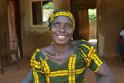 Nwoba Ogbonna, a traditional birth attendant, works with CRS Nigeria as part of the Global Fund project. Photo by George Akor/CRS