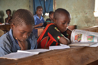 CRS and our local partners are supporting free education for orphans and vulnerable children in Nigeria. Photo by Michael Stulman/CRS