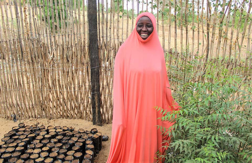 nursery business owner in Niger