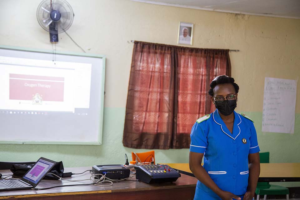 obgyn staff member in Malawi