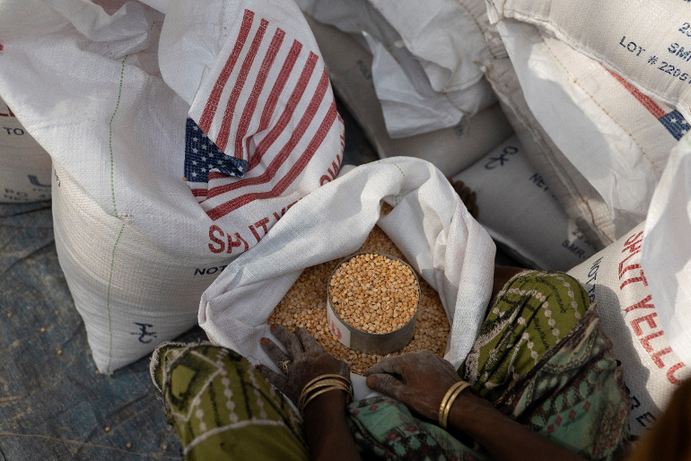 warehousing food in Ethiopia