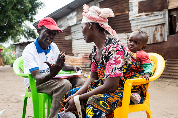 promoting health clinics in liberia