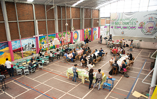 Mexico refugee shelter
