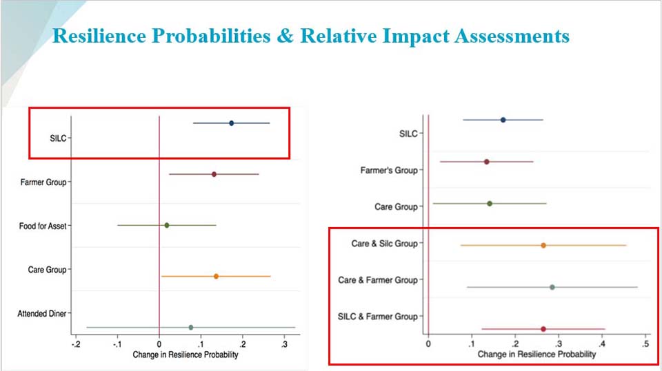 CRS resilience probability and relative impact assessments example