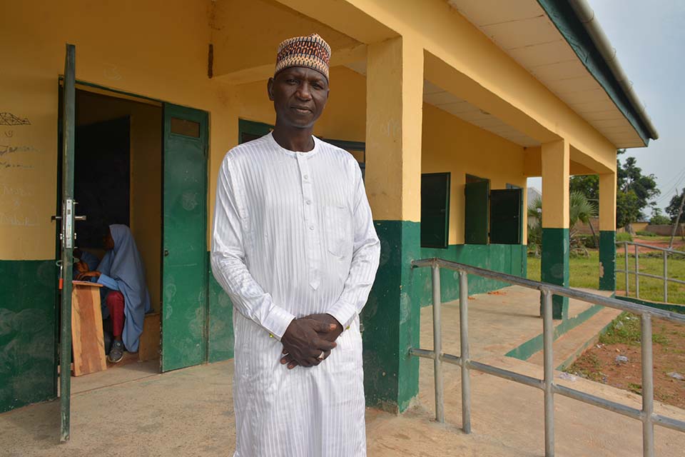 Salisu Mohammed, principal of the Yolde Pate Government Secondary School in Nigeria